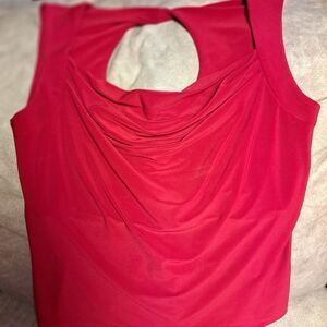 Elegant Red Women's Top